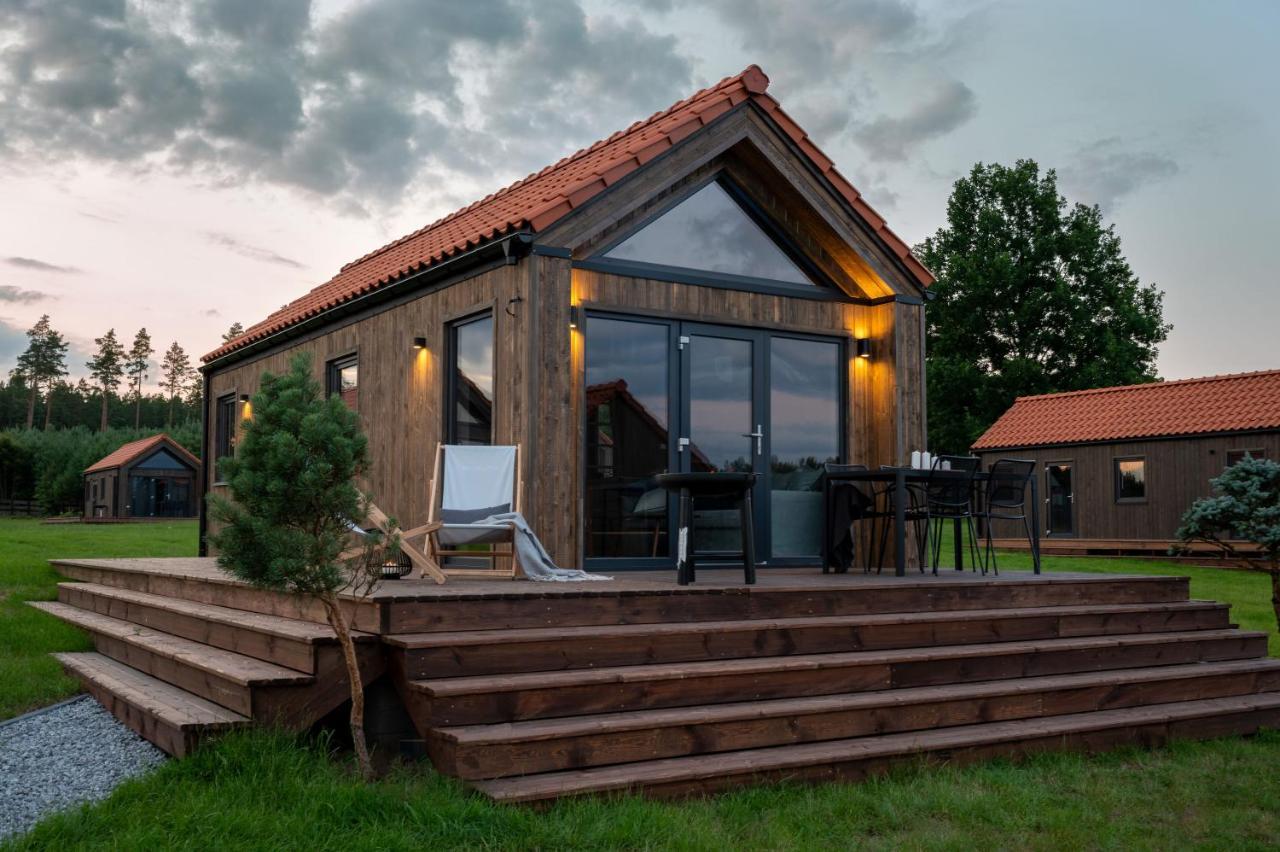 Mazurskie Hytte Łukta Exterior foto